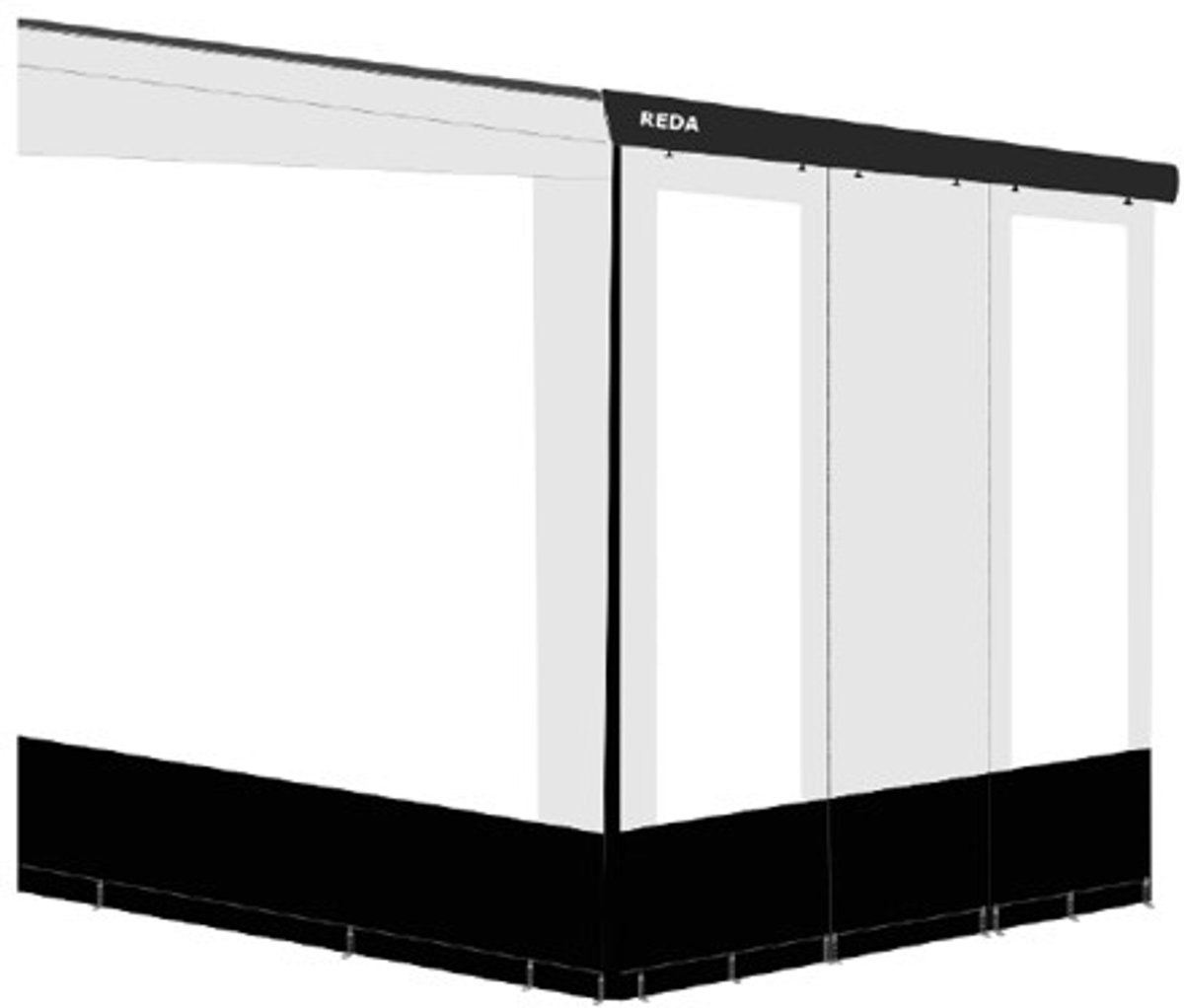 Reda Nomad Basis Voorwand Met Deur Voor Zakluifel