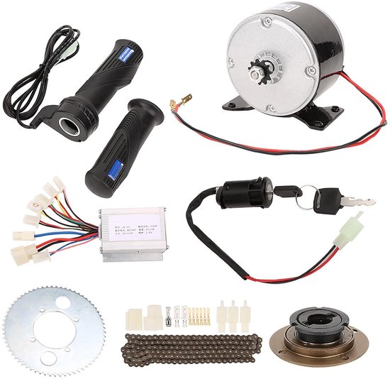 Kit de Conversion électrique à Double chaîne de Moteur 24 V 250 W avec contrôleur de Joystick