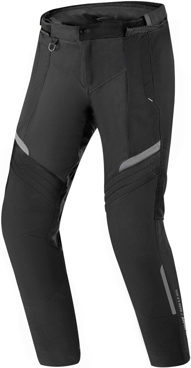 SHIMA Rush 2.0 Vented Waterproof Zwart Textiele Motorbroek - Broek
