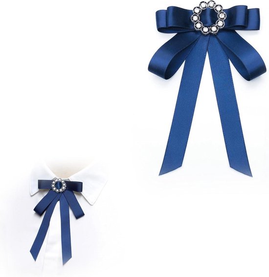 Broche Fantaisie Vintage Avec Strass - Élégante, Occasion En Bon état