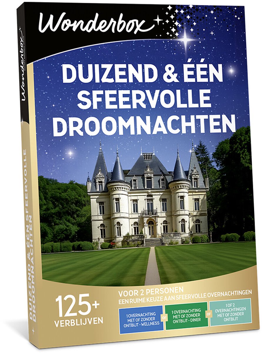 Wonderbox Cadeaubon - Duizend & Één Sfeervolle Droomnachten