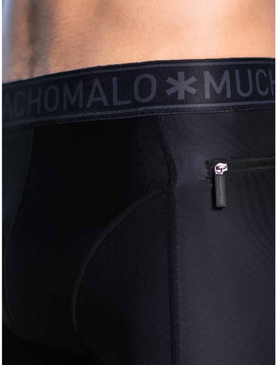 Muchachomalo Heren Thight Zwembroek - 1 Pack - Zwart - Mannen Zwembroek — afbeelding 4