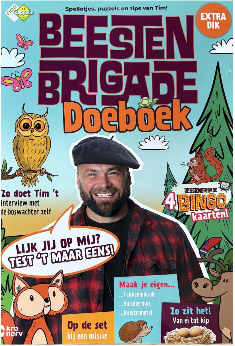 Beestenbrigade Doeboek Extra Dik