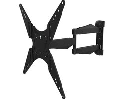 Alora universele tv muurbeugel Swing – 32 tot 65 inch – tot 35KG - muurbeugel tv - muurbeugel monitor - tv beugel - tv beugels draaibaar en kantelbaar – wandbeugel
