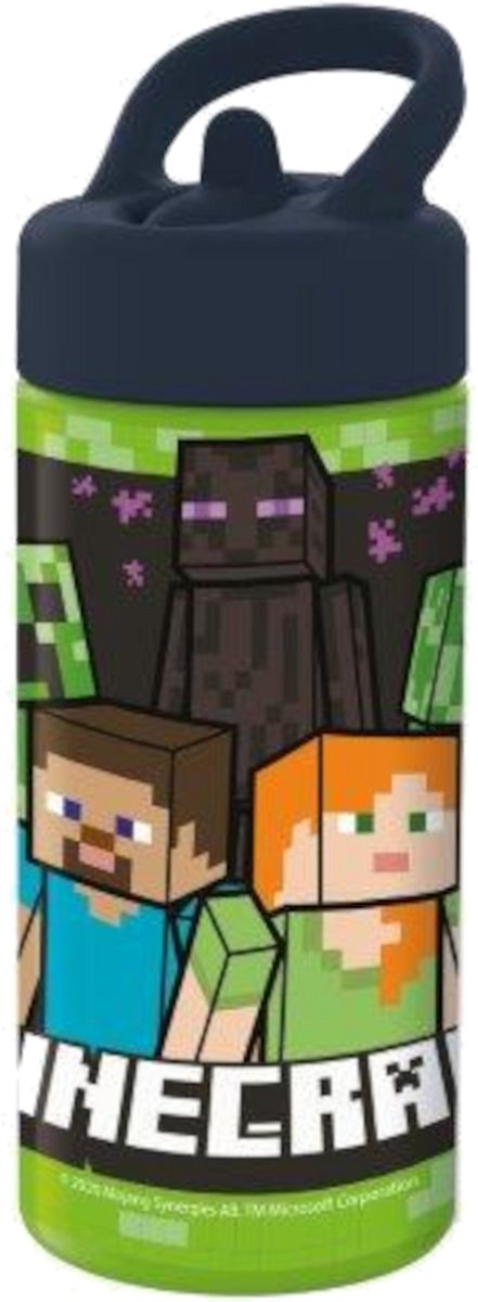 Minecraft drinkfles - 400 ml
