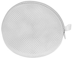 Waszak voor ondergoed - speciale tas voor het wassen van bh's - anti-vervormingszak voor het reinigen van bh's - machinewasbare netzak voor wassen en beschermen - (wit)