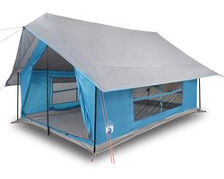 vidaXL - Tent - 5-persoons - waterdicht - blauw