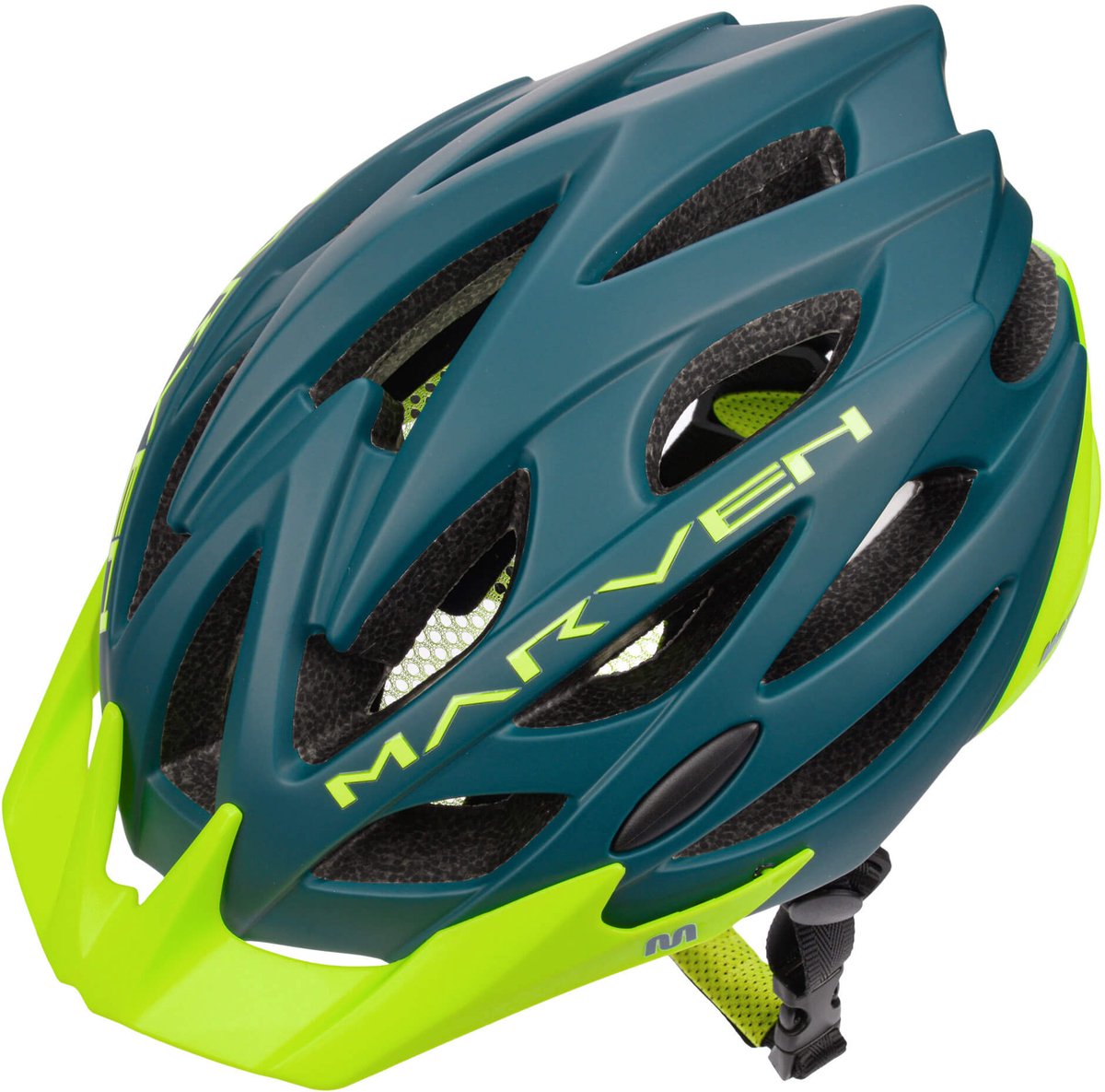 Meteor - Fietshelm - Marven M 55-58 cm donker groen/groen