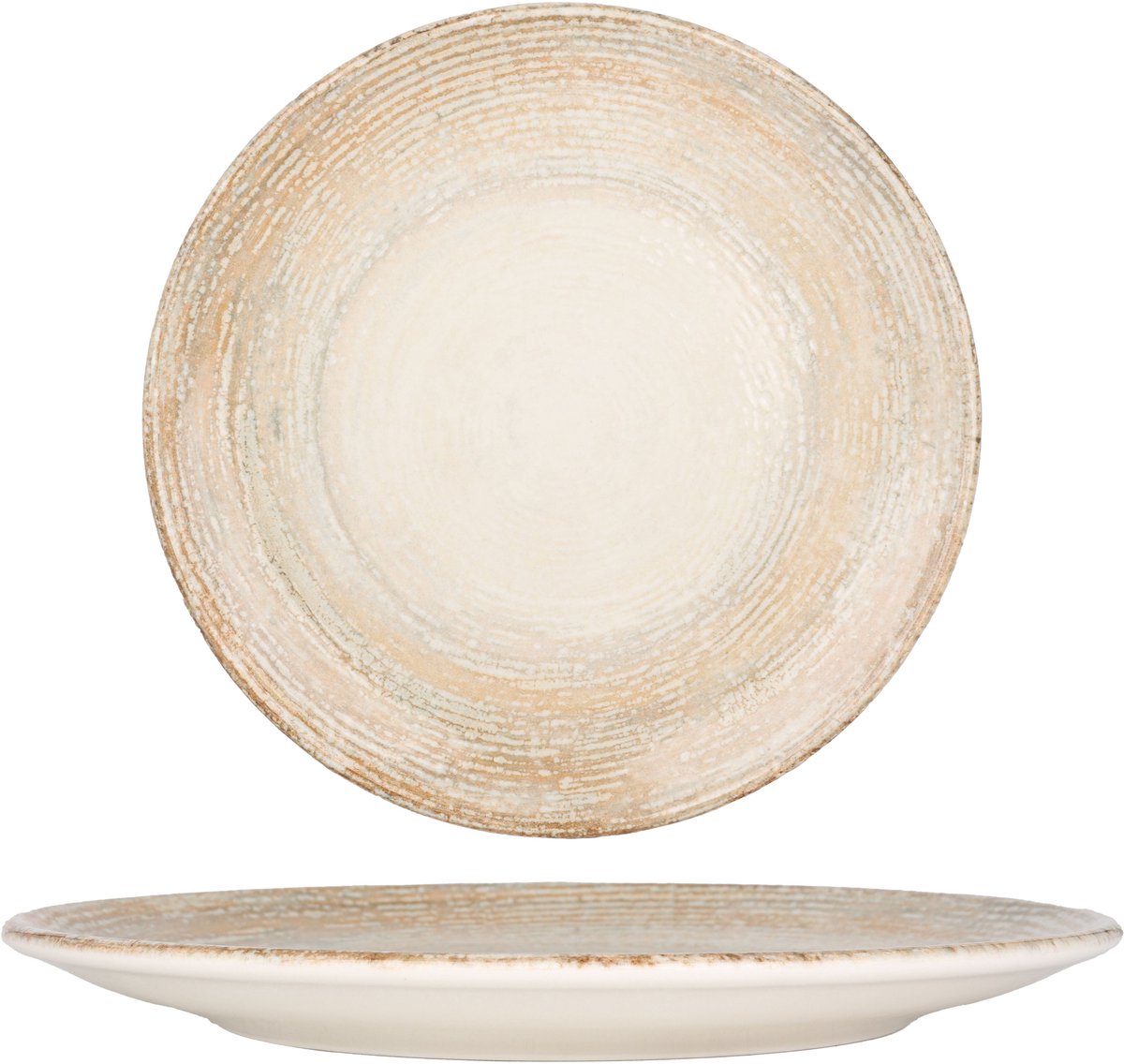 Bonna Dinerbord - Patera - Porselein - 25 cm - set van 6