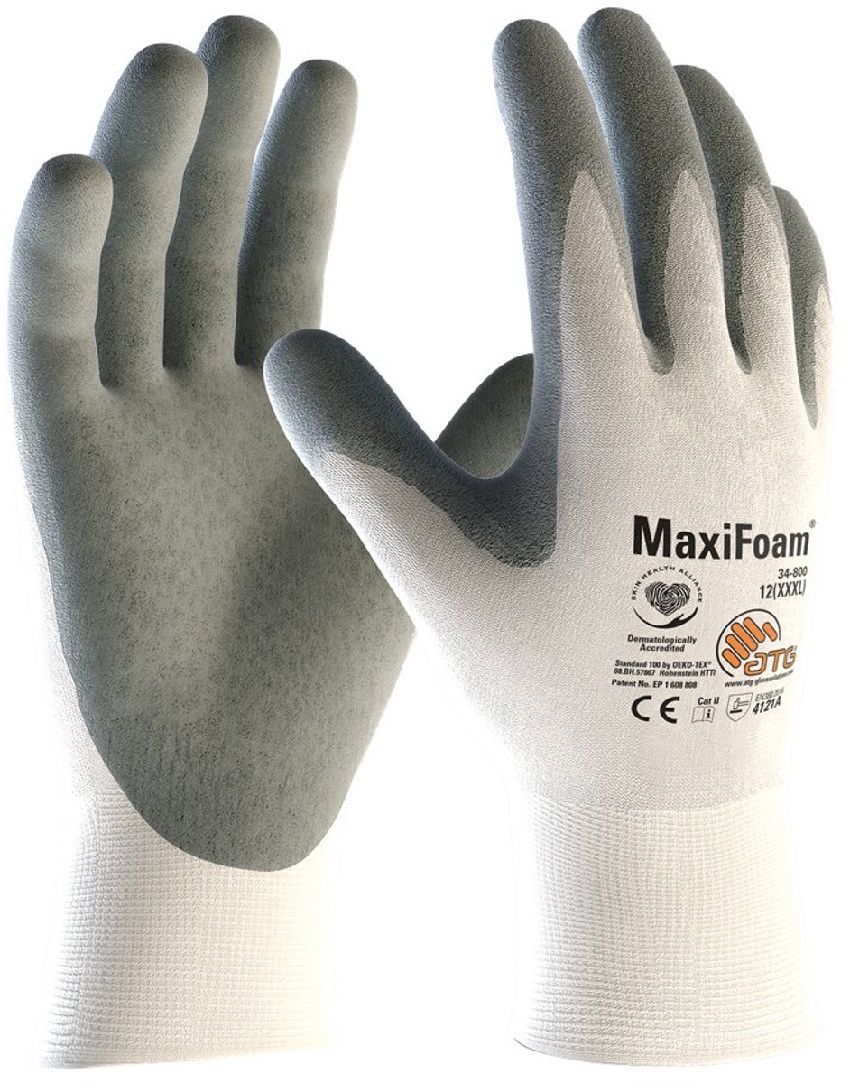 ATG Maxi Foam 34-800 handschoen, 12 paar 10 (XL)