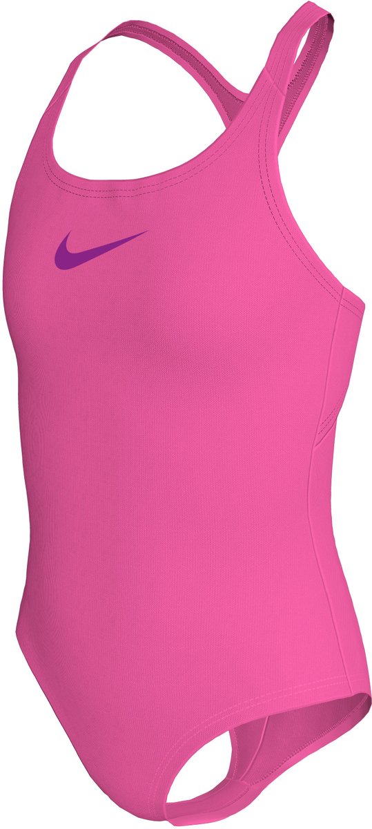 Nike Meisjes Badpak Racerback Solid Roze