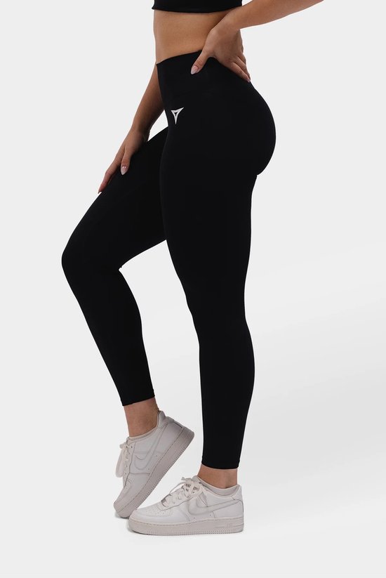 Breaking Limits Sportlegging Dames - High Waist - Bum Scrunch - Zweetafvoerend - Squatproof - Zwart - Maat M van Merkloos — afbeelding 2