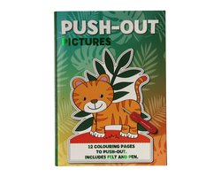 Prikblok - Jungledieren - Met priklap en prikpen