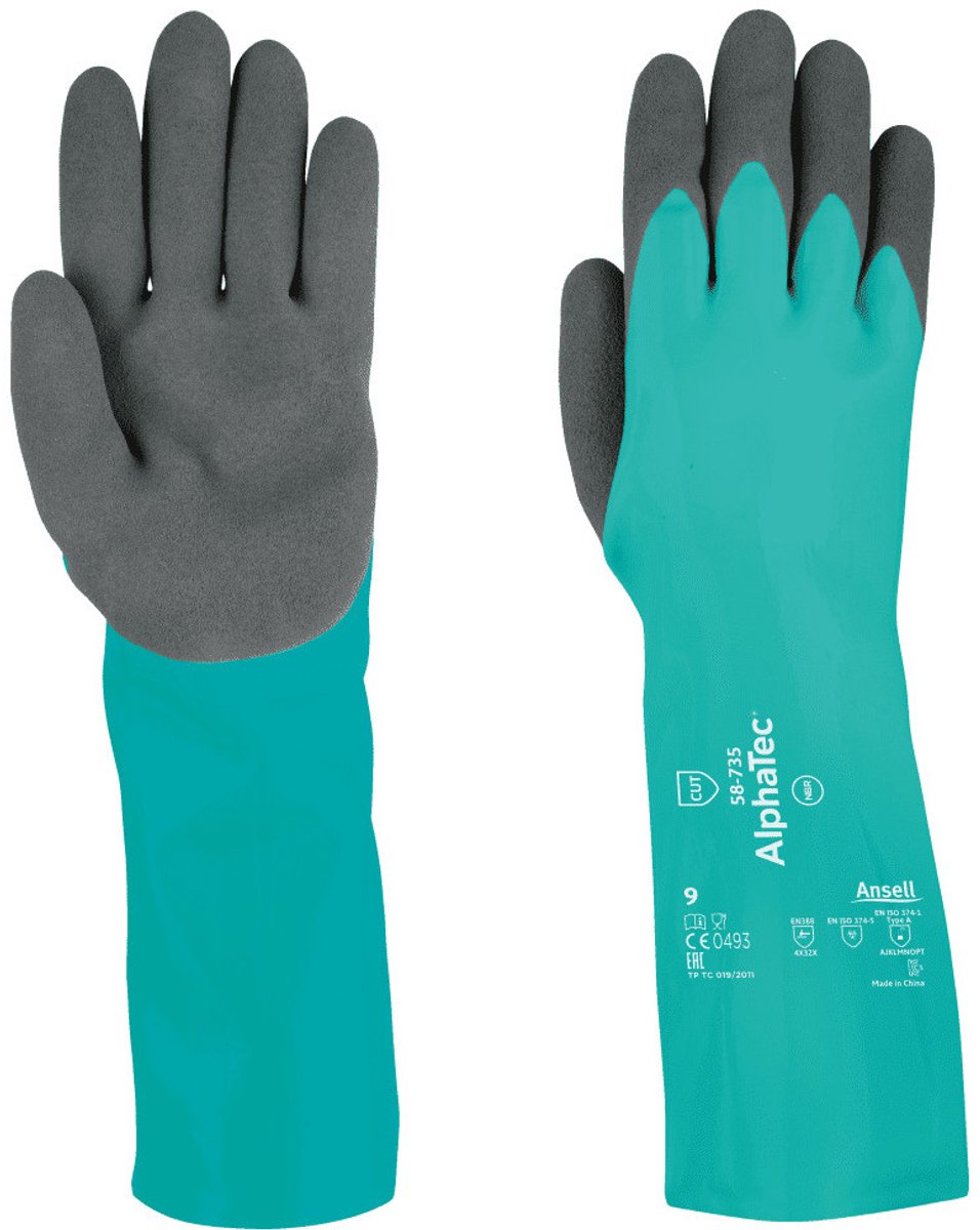 Ansell 58-735 Snijbestendige handschoen XL