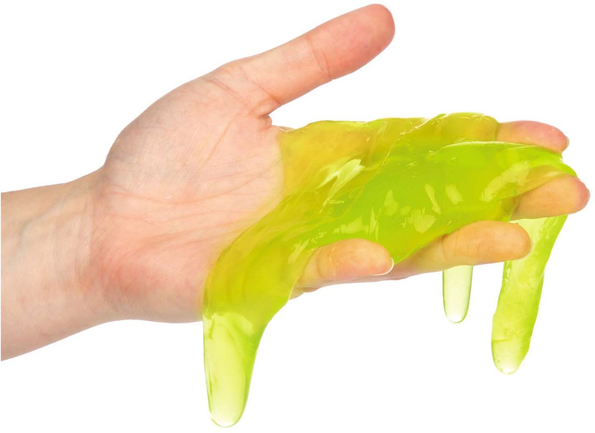 Glown N Fun Glow in the Dark Slijm in Olievat