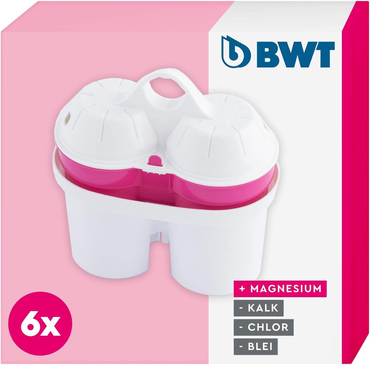 Filterpatroon Magnesium Gemineraliseerd Water - Waterfilter - Set Van 6 Stuks