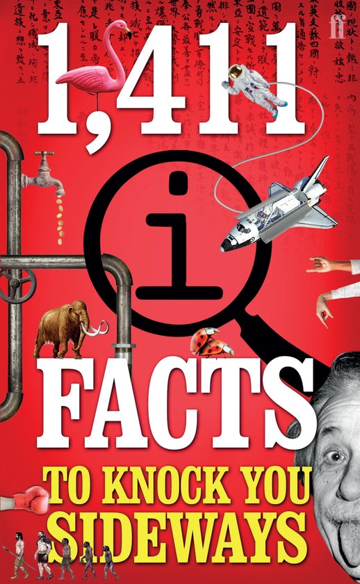 1,411 QI Facts To Knock You Sideways - cover