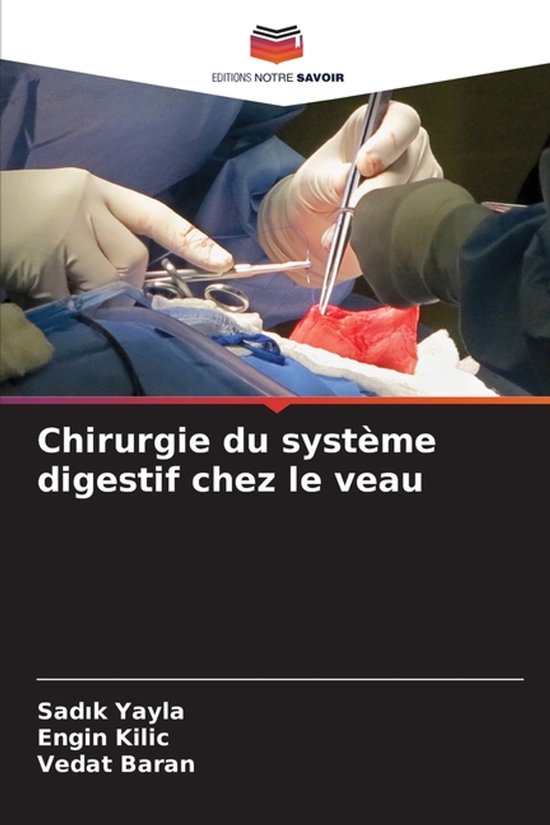 Chirurgie du système digestif chez le veau - cover