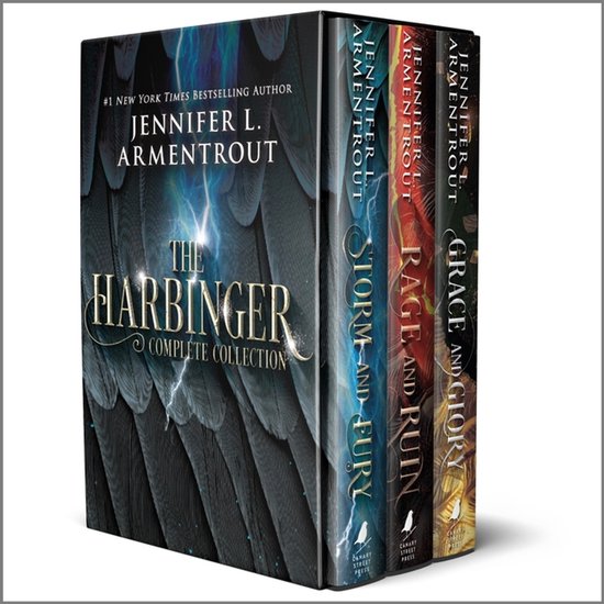 Jennifer Armentrout Harbinger Series Box Set: Storm and Fury ... - cover