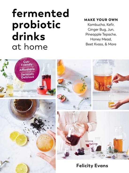 Fermented Probiotic Drinks at Home - cover