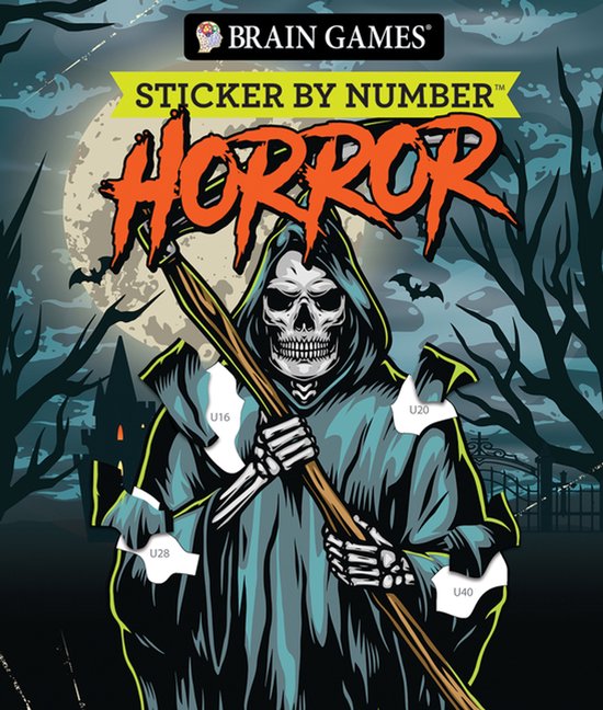 Brain Games - Sticker by Number- Brain Games - Sticker by Nu ... - cover