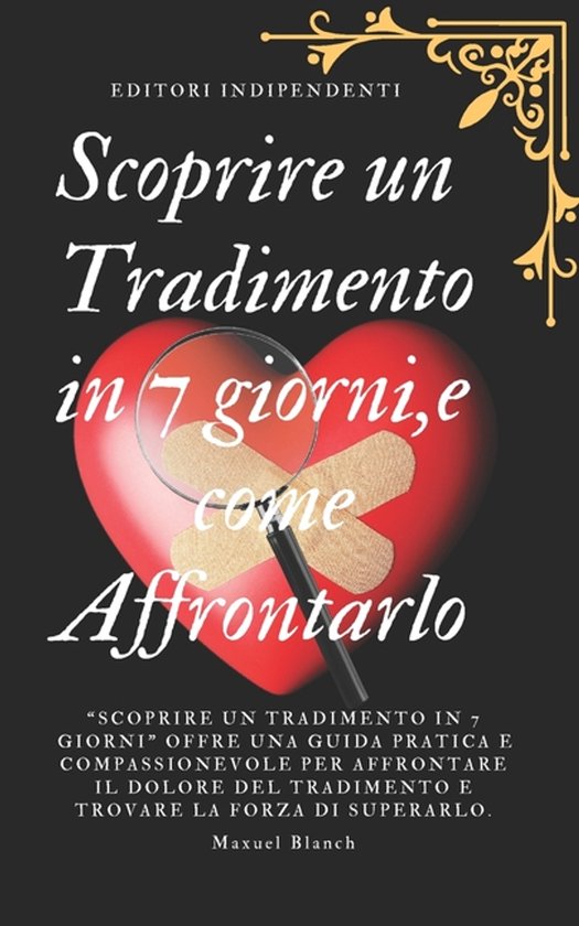 "Scoprire un Tradimento in 7 giorni e come Affrontarlo" - cover