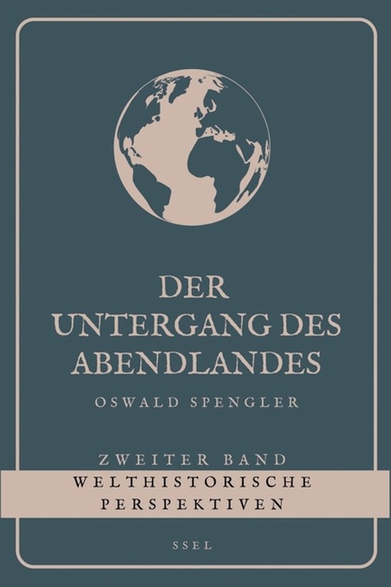 Der Untergang des Abendlandes - Zweiter Band - cover