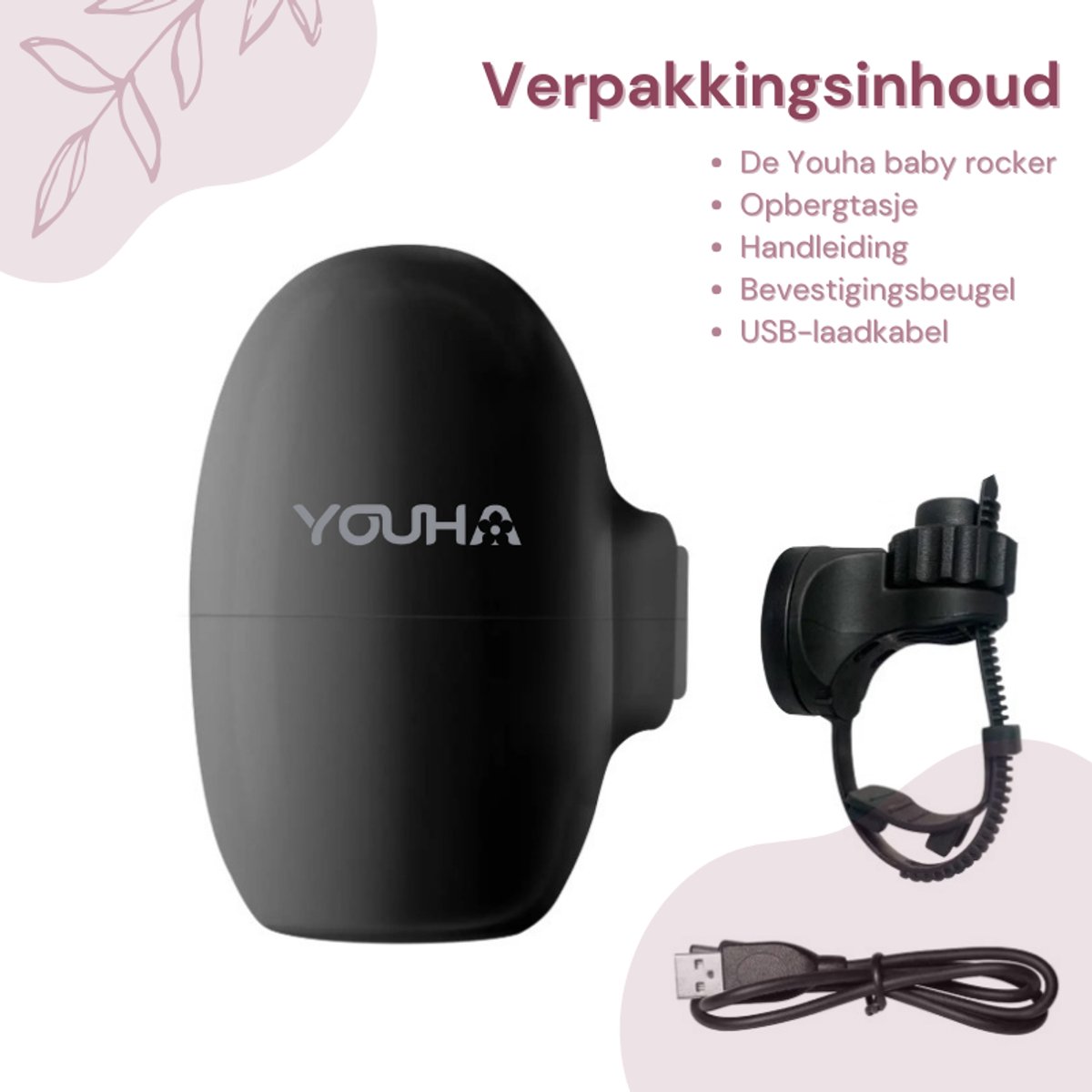 Youha Youha Baby Rocker Slaaphulp - afbeelding 5
