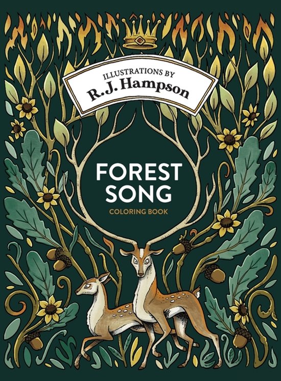 Forest Song Coloring Book - cover