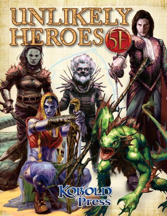Unlikely Heroes for 5th Edition - cover