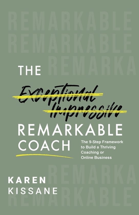 The Remarkable Coach - cover