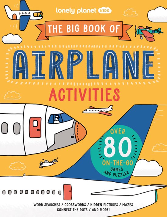 Lonely Planet Kids the Big Book of Airplane Activities - cover