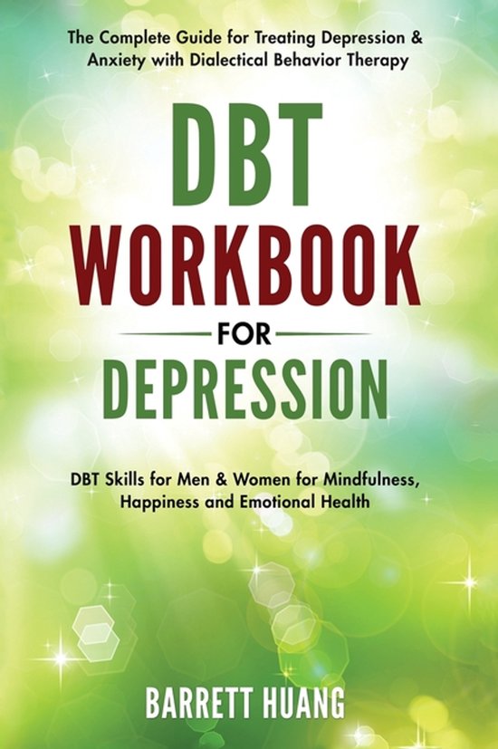 Mental Health Therapy- DBT Workbook for Depression - cover