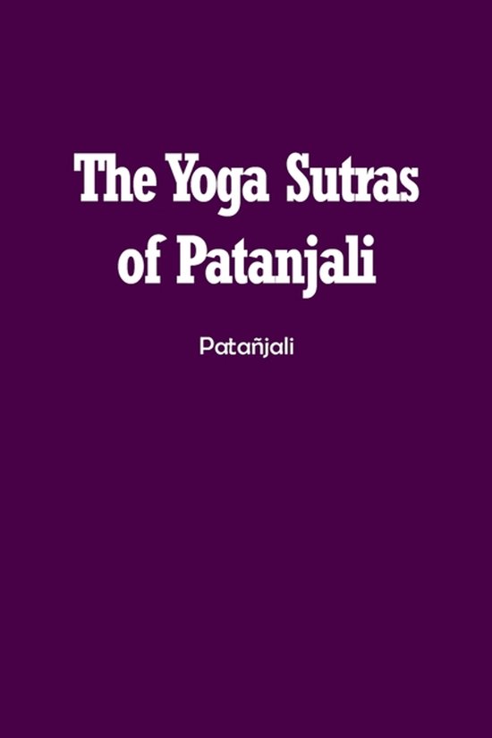 The Yoga Sutras of Patanjali - cover