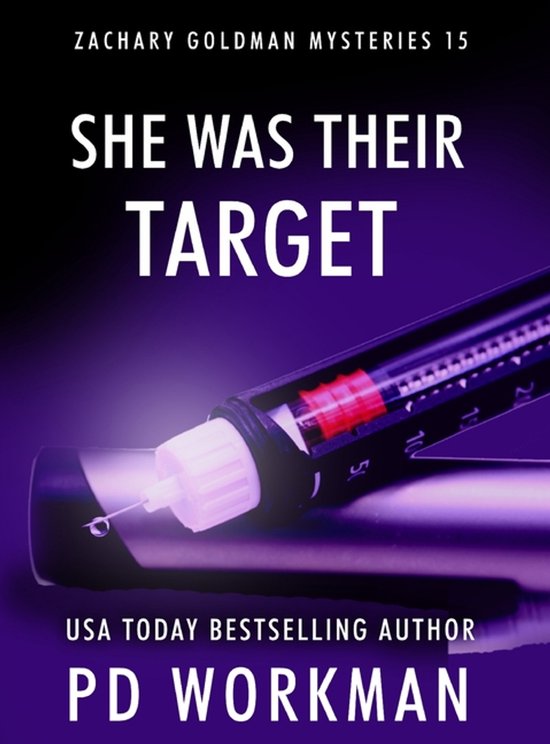 Zachary Goldman Mysteries- She Was Their Target - cover