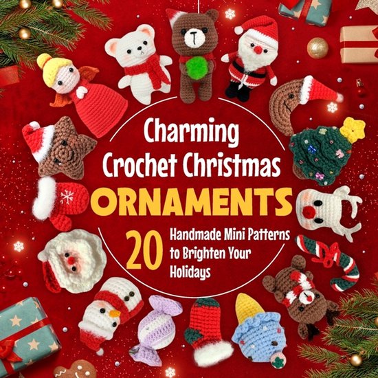 Charming Crochet Christmas Ornaments - cover