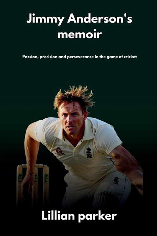 Jimmy Anderson's memoir - cover