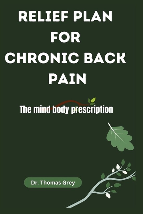 Relief Plan for Chronic Back Pain - cover