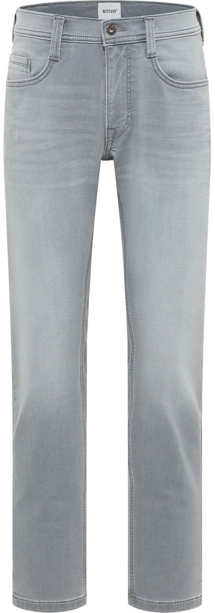 Mustang Heren Jeans Broeken OREGON SLIM K slim Fit Grijs 40W / 32L Volwassenen