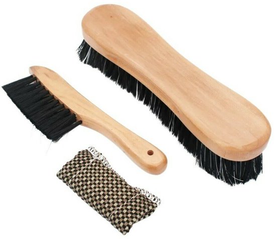 Biljart Borstel Set - Biljartlaken Schoonmaak Set - 2 borstels - Poolkeu reinigingsdoek