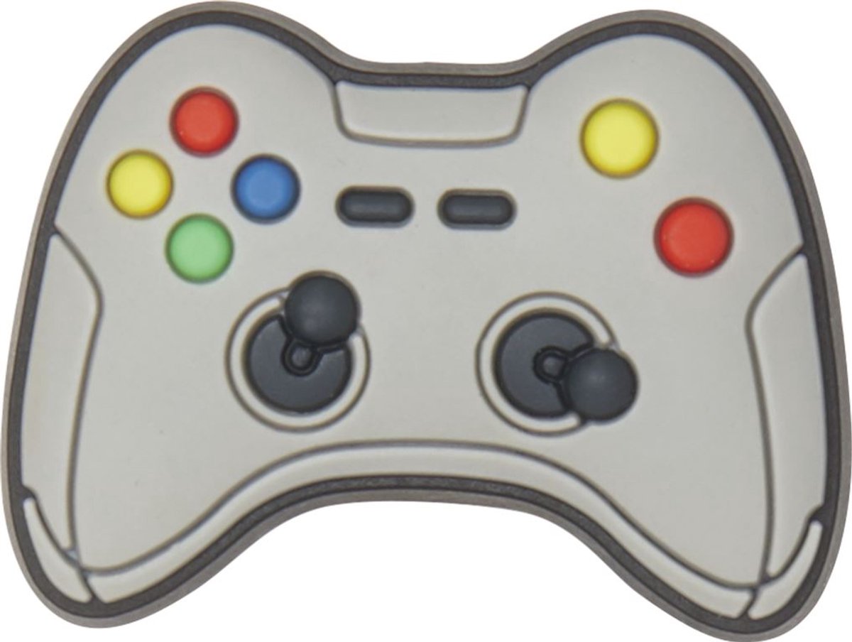 Crocs Jibbitz - Schoen Prijspeld - Grijs - Game Controller