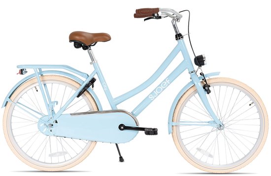 Vélo SJOEF City pour filles 26 pouces - Vélo pour filles de 10 à 14 ans - Blauw clair