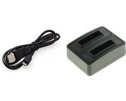 OneOne lader voor camera accu met 1,5m kabel. Oplader adapter past op Kodak PlaySport Zx3, PlayTouch Zi10, Zi8, EasyShare M1033, M1093 IS, M2008, V1073, V1233, V1253, V1273, Klick-7004