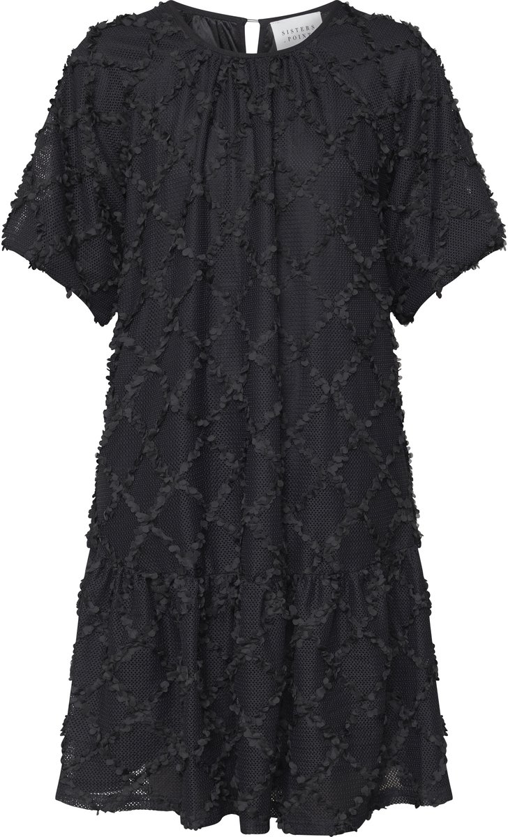 SISTERS POINT Vai-dr - Dames jurk - Black - Maat L
