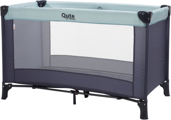 Qute Campingbed Q-sleep Mint/Antra
