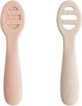 Mushie First Set Cuillères Bébé Blush Shifting Sand 1 set