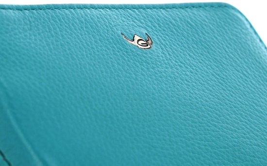 Golden Head Cuir Étui à clés Madrid Zipped Key Case Turquoise