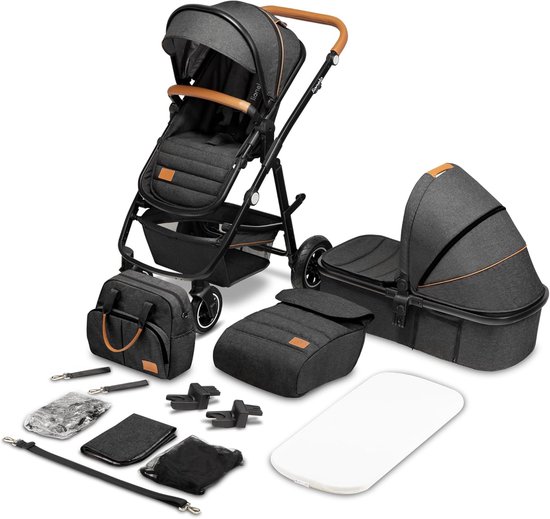 Maxi-Cosi Oxford Kinderwagen - Twillic Truffle - Vanaf de geboorte tot