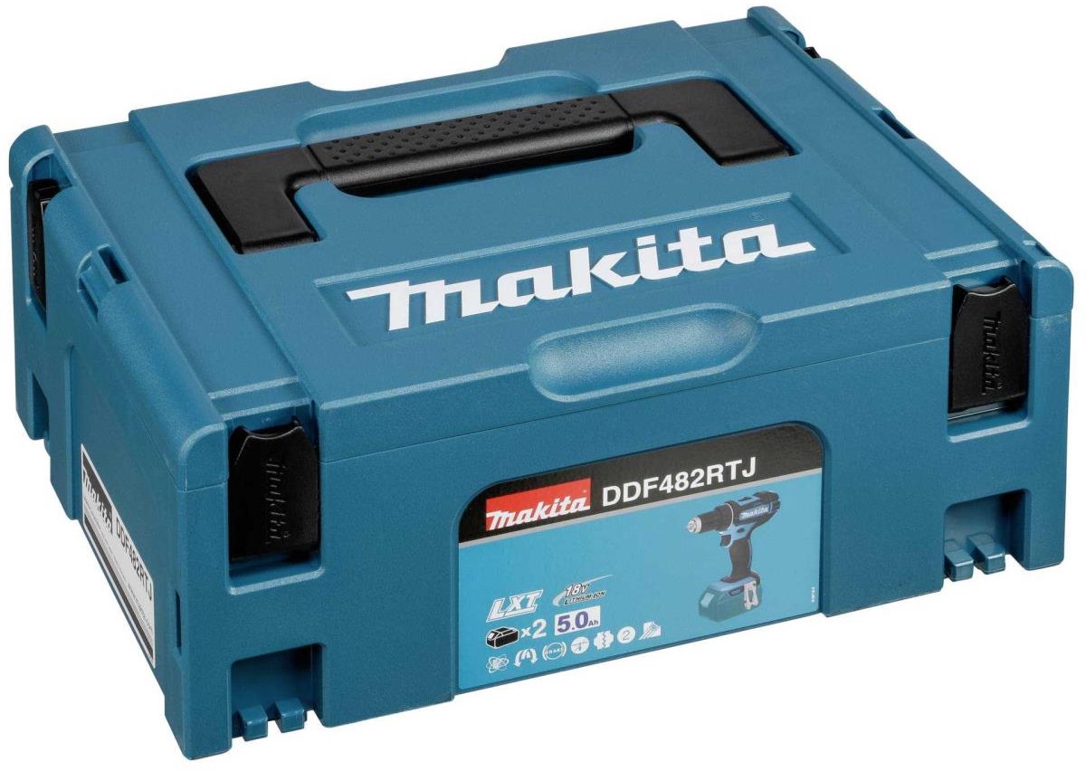 MAKITA DDF482RTJ Boor-/Schroefmachine Set - 18V - Li-Ion Accu - 2x 5.0Ah Accu - In Mbox thumbnail 4