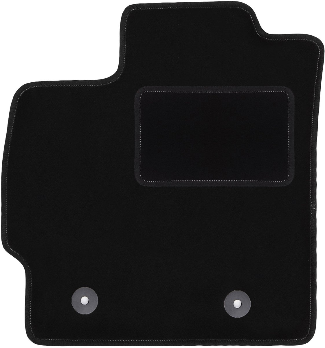 Bestuurdersmat zwart voor: Toyota Prius III hatchback (2009-2011)